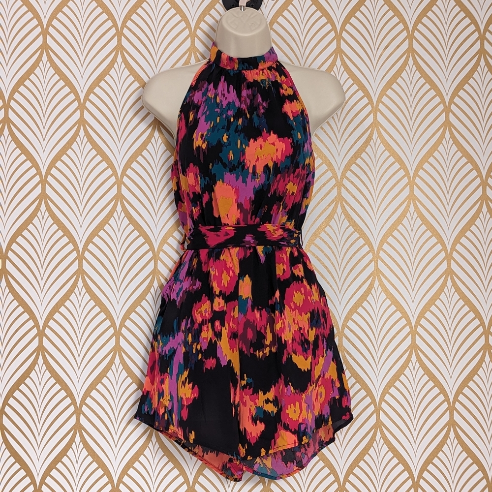 NWT SHEIN Tropical Romper, Size Medium